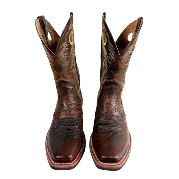 Ariat Heritage Roughstock Cowboy Boots 10002227(34824) Western Mens Size 9D EUC - Picture 2 of 8